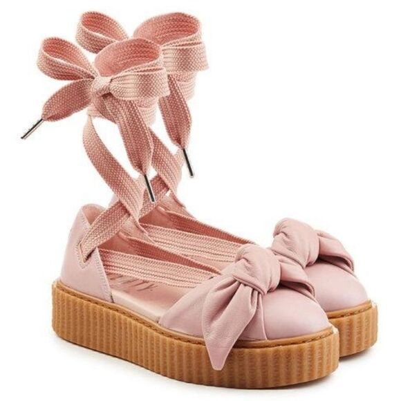 Rihanna's  Fenty X puma bow creeper sandal - Picture 2 of 14